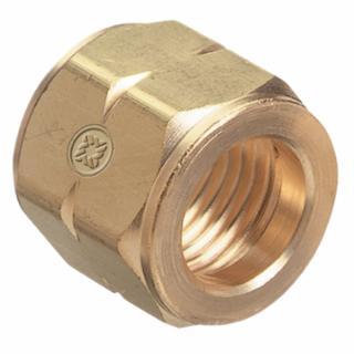 HOSE NUT BRASS #8 (F/FUEL GASES) 