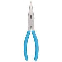 Channellock 317 Nose Pliers, 8 in OAL, 2-1/4 in Jaw Opening, Blue Handle, Ergonomic Handle, 7/8 in W Jaw, 2.36 in L Jaw
