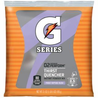 Gatorade 33673 Thirst Quencher Instant Powder Sports Drink Mix, Powder, Riptide Rush Flavor, 21 oz Pack