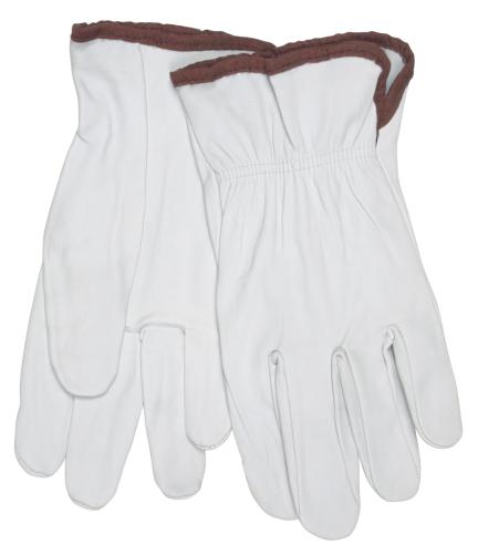 GLOVES GOATSKIN DRIVER GREEN CUFF