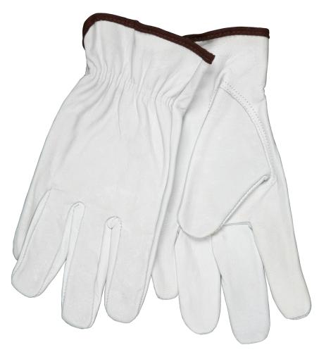 GLOVES GOATSKIN DRIVERS 3613 X-LG BLUE PIPING