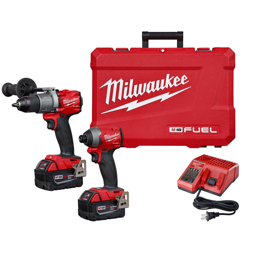 DRILL  1/2"DRIVE AND 1/4 IMP KIT MILWAUKEE