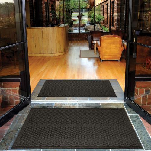 MAT  3'X5' COMMERCIAL HD CHARCOAL/COCOA 