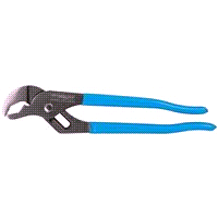 Channellock 422 Tongue and Groove Pliers, 9-1/2 in OAL, 1-1/2 in Jaw Opening, Blue Handle, Cushion Grip Handle