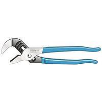 Channellock 430 Tongue and Groove Pliers, 10 in OAL, 2 in Jaw Opening, Blue Handle, Cushion Grip Handle, 1.38 in L Jaw