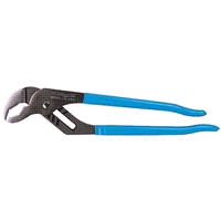 Channellock 442 Tongue and Groove Pliers, 12 in OAL, 2-1/4 in Jaw Opening, Blue Handle, Cushion Grip Handle