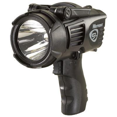 FLASHLIGHT WAYPOINT 12V DC/4"C" 550L BLK 