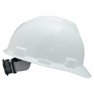HARD HAT MSA V-GD W/RAT WH 475358/818064 