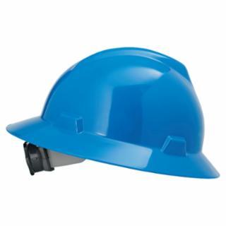HARD HAT MSA FULL BRIM BLUE 475368 RAT 