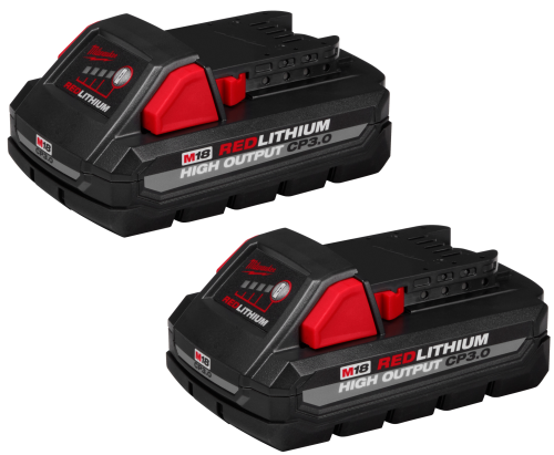 BATTERY  M18 CP3.0 2 PACK MILWAUKEE