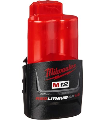 BATTERY  MILWAUKEE M12 CP2.5 BATTERY PACK
