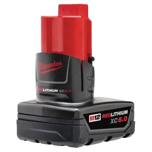 BATTERY  M12 XC6.0 RED LITHIUM MILWAUKEE