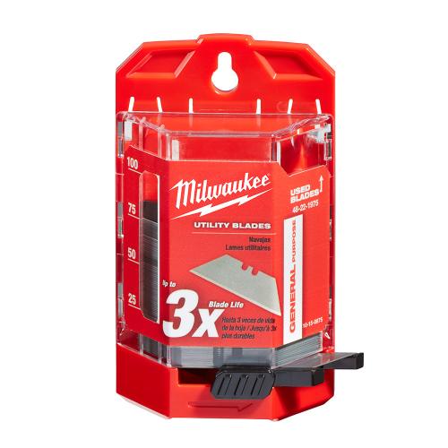 Milwaukee 48-22-1975 Utility Blade, 3 in L, Carbide Metal