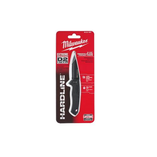KNIFE  MILWAUKEE 2.5" D2 HARDLINE