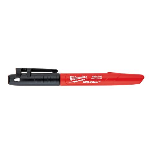 Milwaukee INKZALL Series 48-22-3100 Jobsite Marker, 1 mm Tip, Black