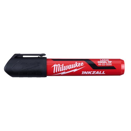 MARKER  LG CHISEL TIP BLACK MILWAUKEE