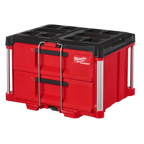 TOOL BOX  2 DRAWER PACKOUT MILWAUKEE