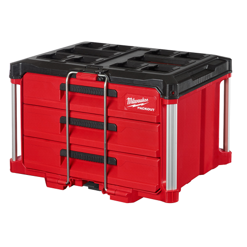 TOOL BOX  3 DRAWER PACKOUT MILWAUKEE