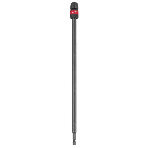 Milwaukee 48-28-1020 Drill Bit Extension, 1/4 in Shank, Hex Shank, 12 in L, Steel