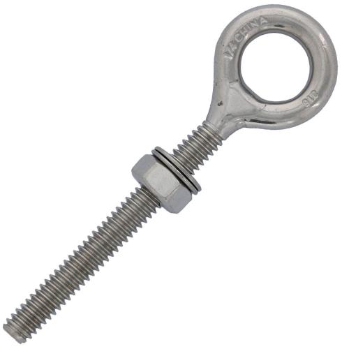 EYEBOLT  1/4" X 8" L1925-ZN 