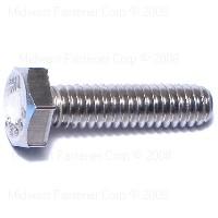 BOLT  STAINLESS 1/4x1 HEX CAP 04703 50/BX