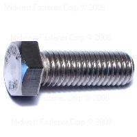BOLT  STAINLESS 1/2x1-1/2 HEX CAP 04752 25/BX