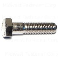 BOLT  STAINLESS 5/8X2-1/2 HEX CAP 50578 10/BX