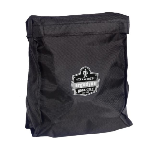 RESPIRATOR BAG  FULL FACE W/ HOOK AND LOOP FLAP CLOSURE