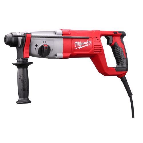Milwaukee 5262-21 Rotary Hammer Kit, 8 A, SDS-Plus Chuck, 1 in Chuck, 0 to 5625 bpm, 2.1 ft-lb Impact Energy