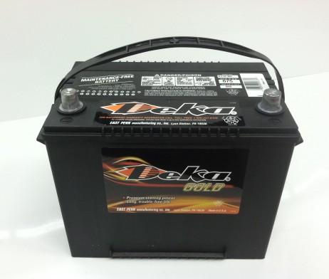 BATTERY  12 VOLT AUTOMOTIVE 624FMF core 19.00