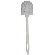Simple Spaces YB88063L Toilet Bowl Brush, 1 in L Trim, Polypropylene/PVC Bristle, Blue/White Bristle, 3 in W Brush