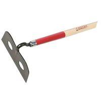 Razor-Back 66158 Mason Hoe, 6 in L Blade, 10 in W Blade, Steel Blade, 66 in L Handle, Hardwood Handle