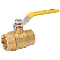B & K 107-821NL Ball Valve, 1/4 in Connection, FPT x FPT, 150, 600 psi Pressure, Manual Actuator, Brass Body