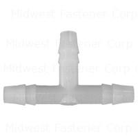 CONNECTOR  NYLON 1/4"ID TEE HOSE 6/BX