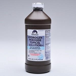 PEROXIDE  HYDROGEN 16OZ.