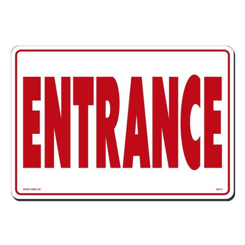SIGN  "ENTRANCE"     #835 