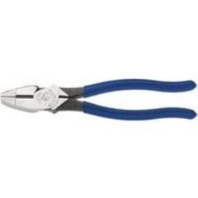 Klein Tools D213-9NE Cutting Plier, 9-3/8 in OAL, 1-3/8 in Cutting Capacity, Dark Blue Handle, 1-1/4 in W Jaw