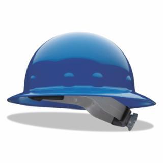 HARD HAT FIB-MET BLU FULL BRIM W/RAT