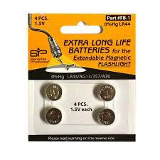 BATTERY FB-1 1.5V 4/PK LR44