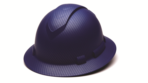 HARD HAT  FULL BRIM BLUE GRAPHITE
