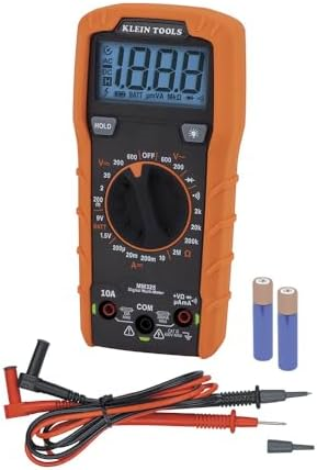 MULTIMETER  KLEIN DIGITAL MANUAL-RANGING 600V
