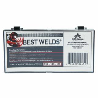 WELDING LENS MAGNIFIER 1.5 2"x4-1/4" 