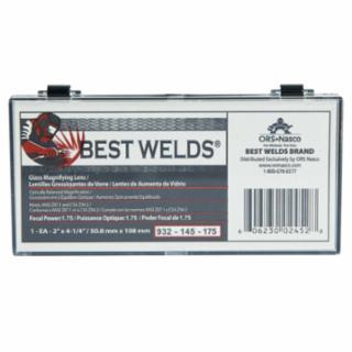 WELDING LENS MAGNIFIER 1-1.75 2"X4-1/4" 932-145-175