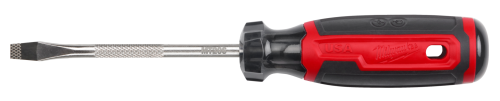 SCREWDRIVER  1/4"X4" SLOTTED CUSHION GRIP MILWAUKEE USA