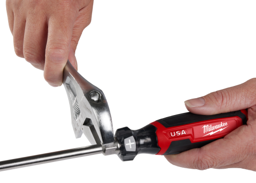 SCREWDRIVER  3/8"X8" SLOTTED DEMOLITION CUSHION GRIP MILWAUKEE USA