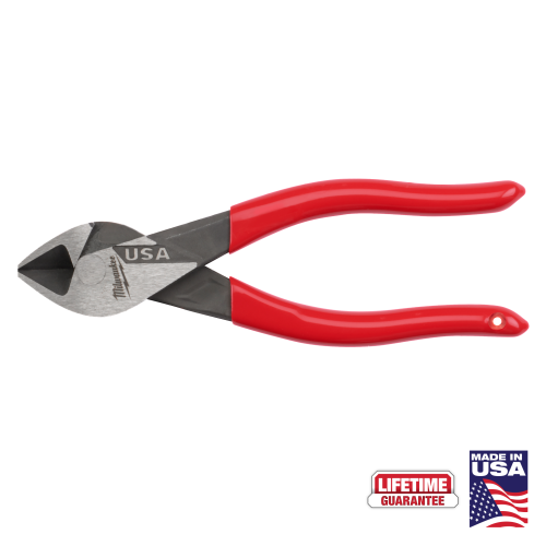 PLIERS  6" DIAGONAL DIPPED GRIP CUTTING MILWAUKEE USA
