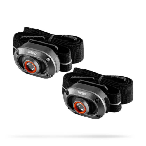 HEADLAMP  NEBO 2PK MYCRO 400 LUMEN RECHARGEABLE
