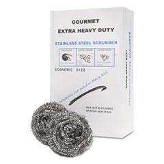 SCOUR PAD  BWK 50 STAINLESS STEEL SCRUBBER