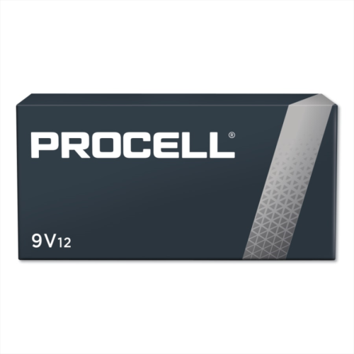 BATTERY  9V PROCELL ALKALINE 12/BX
