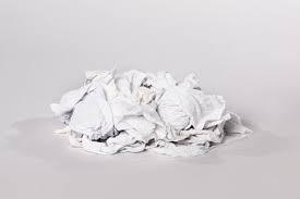 RAGS  WHITE 25LB. SHEETS PSE100 WS25 